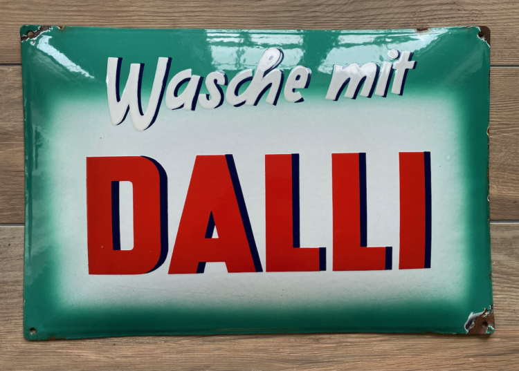 Dalli Emailschild