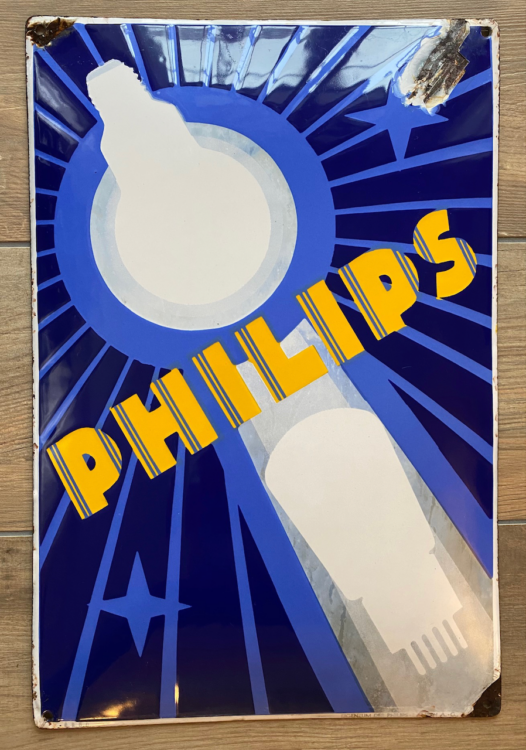 Philips Lampen (Zürich) Emailschild